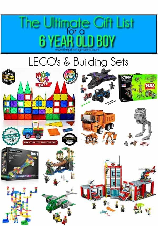 lego for six year old boy