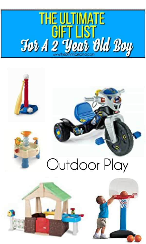gift options for 2 year old boy