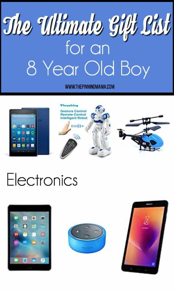 electronics for 8 year old boy