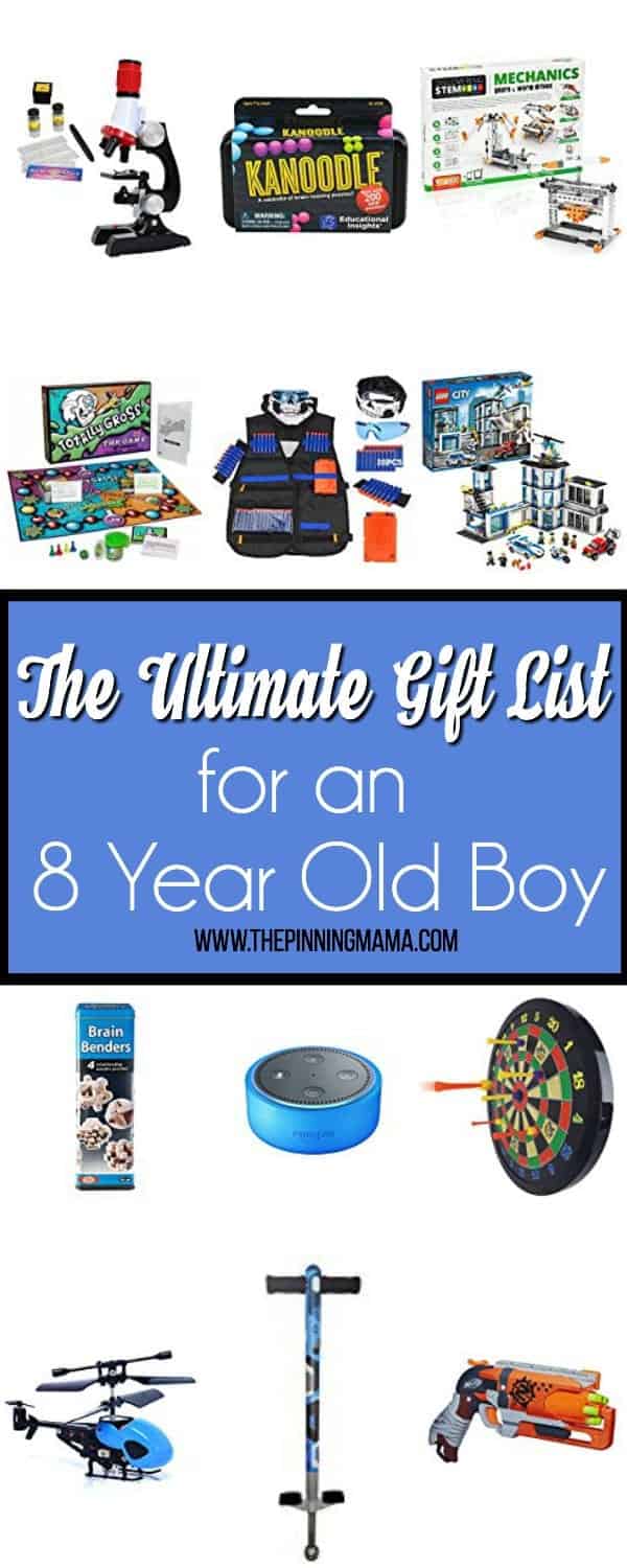 unique gifts for 8 year old boy