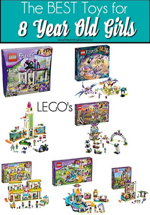 The BEST LEGO sets for 8 year old girls. 